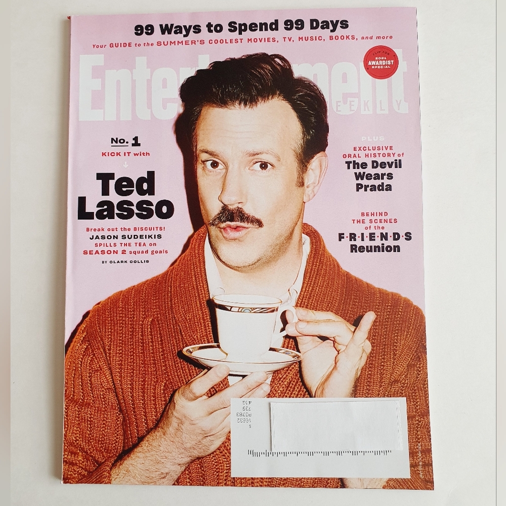 Entertainment Weekly Magazine July, 2021 - Ted Lasso - Jason Sudeikis